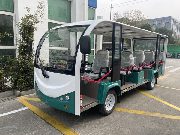 14座新款电动观光车 景区游览观光车